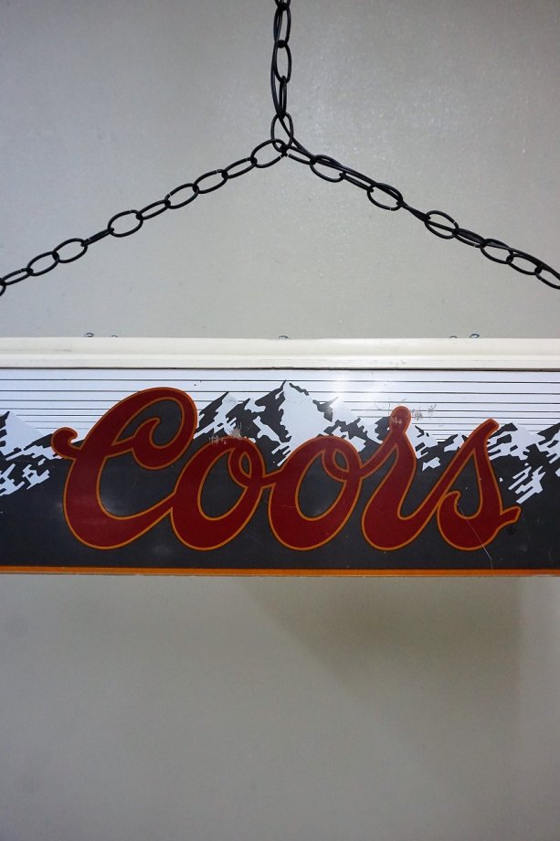 1980's ヴィンテージ Coors 2灯式 プールバーランプ - アンティーク 