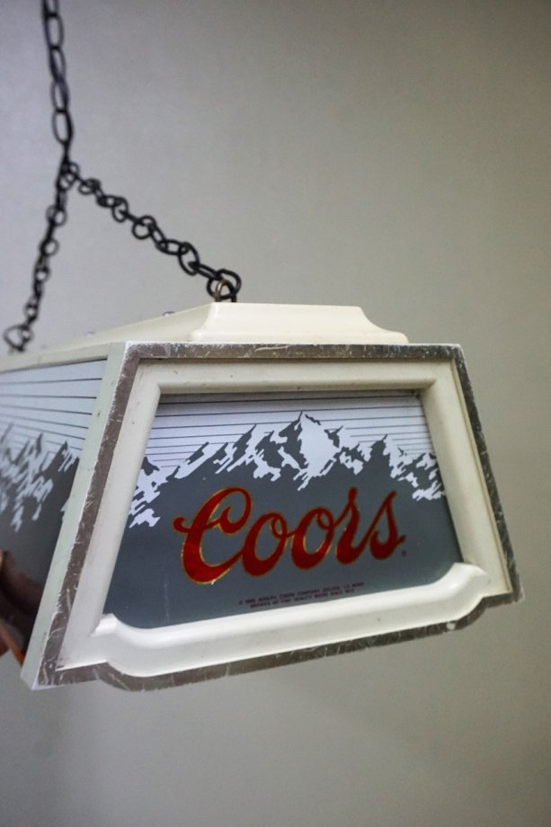 1980's ヴィンテージ Coors 2灯式 プールバーランプ - アンティーク