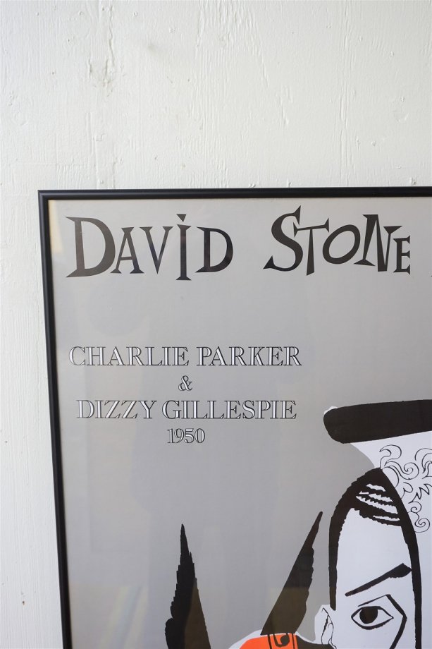 ヴィンテージ David Stone Martin 額入りポスター - アンティーク、ビンテージのインテリア家具や雑貨、店舗什器の通販ならWANT  ANTIQUE LIFE STORE