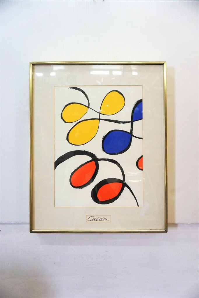1960-70's Alexander Calder ヴィンテージ 額入り ポスター