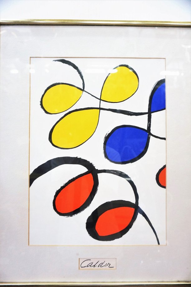 1960-70's Alexander Calder ヴィンテージ 額入り ポスター -  アンティーク、ビンテージのインテリア家具や雑貨、店舗什器の通販ならWANT ANTIQUE LIFE STORE