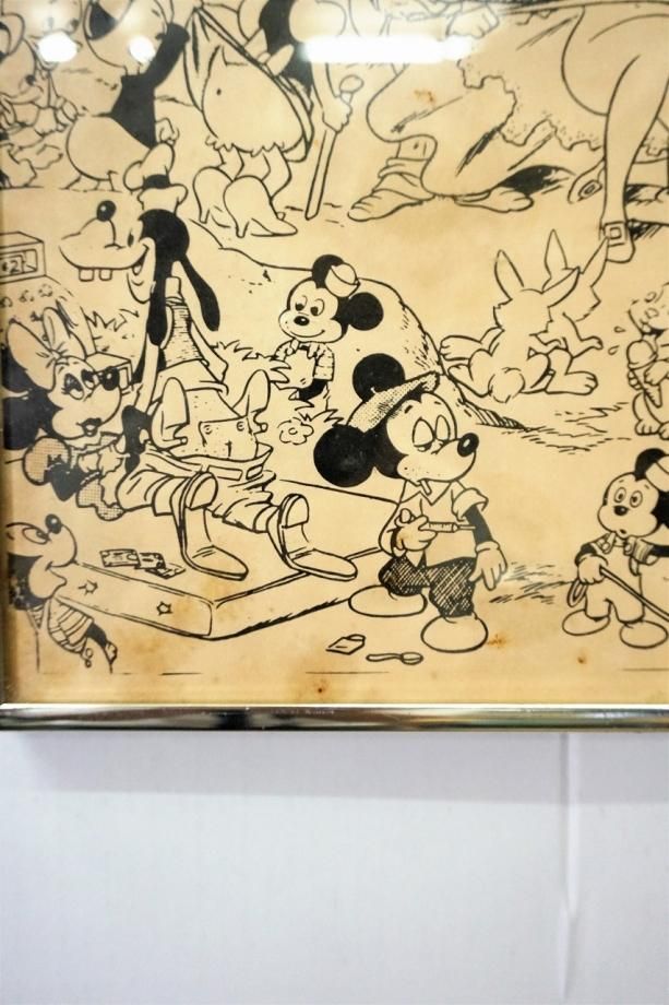 1960's ヴィンテージ The Disneyland Memorial Orgy 額入りポスター