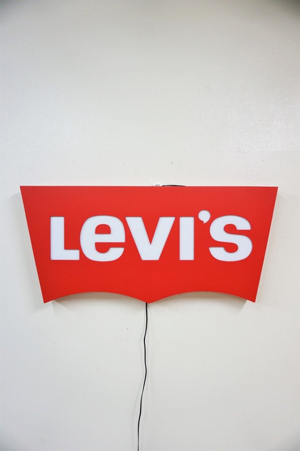 非売品 levis ネオン 看板 ライト 広告 アドバタイジング vintage 価格 ...