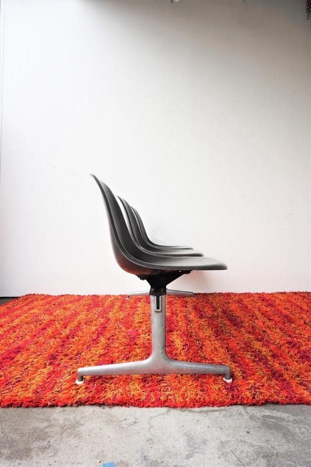 ハーマンミラー　３連ロビーチェア　ベンチ　herman miller ビンテージ ハーマンミラー 3連ロビーチェア ベンチ herman miller ビンテージ
