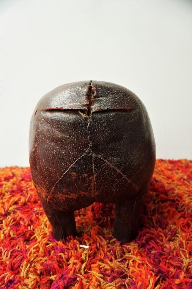 ヴィンテージ OMASA オマーサ フット スツール ロバ Omersa ヴィンテージ アニマル フットスツール /Hippo