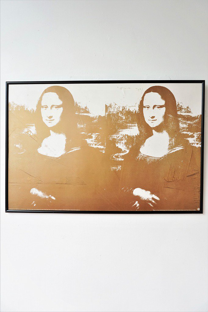 Andy Warhol- Two Golden Mona Lisa