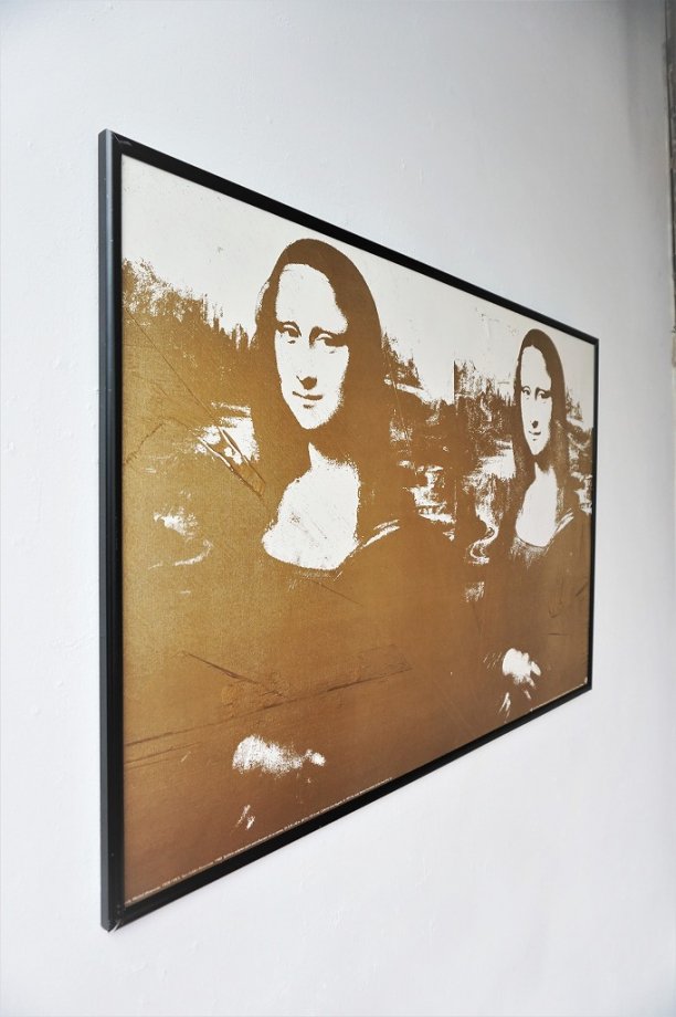 Andy Warhol- Two Golden Mona Lisa