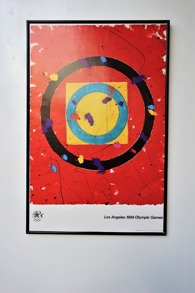 1980's Los Angeles Olympic 額入りポスター