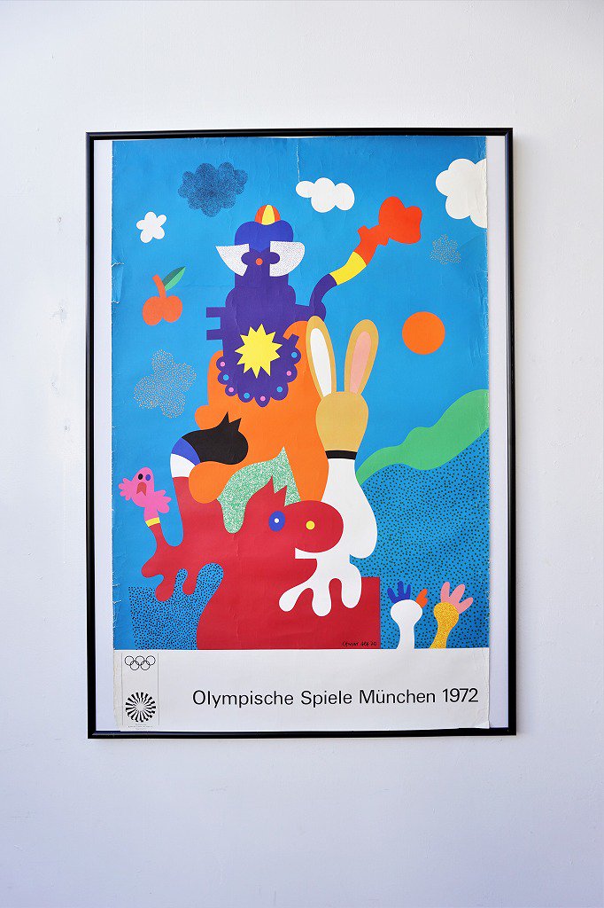 1970's ヴィンテージ オリンピック ポスター - アンティーク