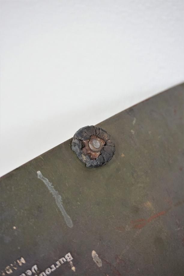 USヴィンテージ■Burroughs社■インダストリアル■スチールデスクチェア■ 1930-40's Burroughs ヴィンテージ インダストリアル デスク