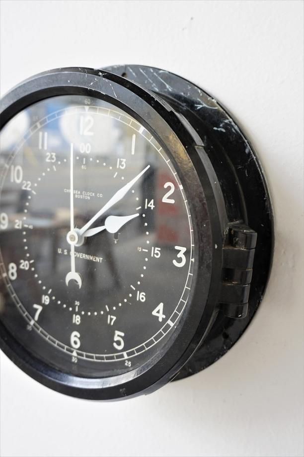 1960's CHELSEA CLOCK社製 ボートクロック - アンティーク