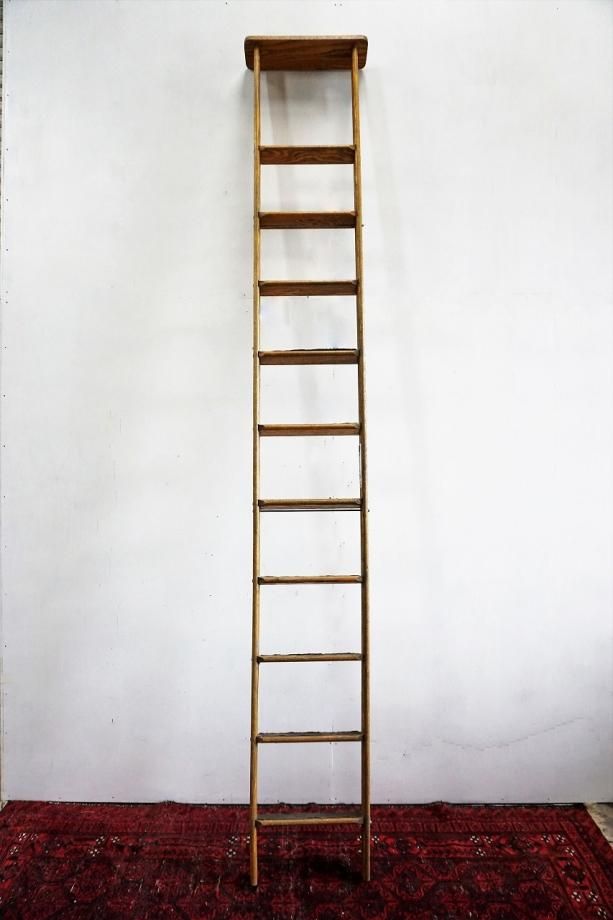 ヴィンテージ ウッド ラダー / はしご ※近畿圏内のみの販売/店舗お