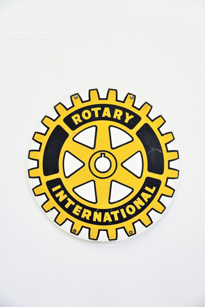 ヴィンテージ Rotary International サイン/看板