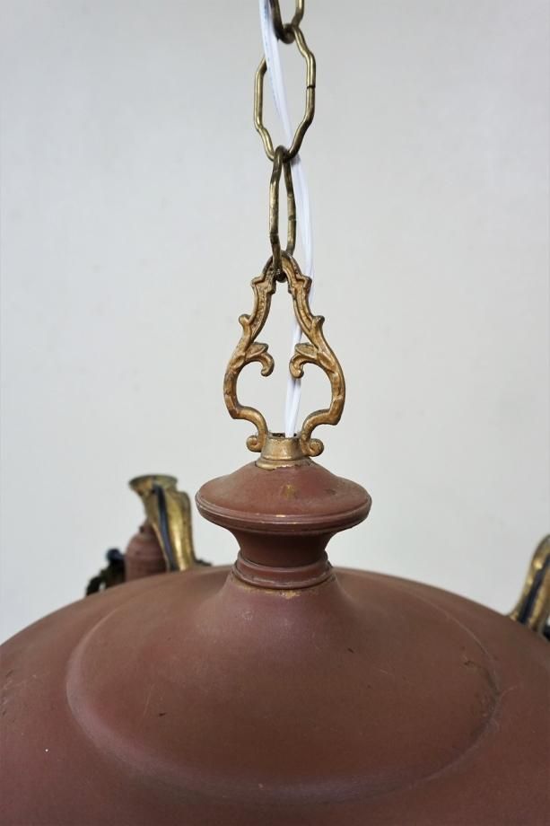 1920-40's ヴィンテージ 4灯シャンデリア - アンティーク