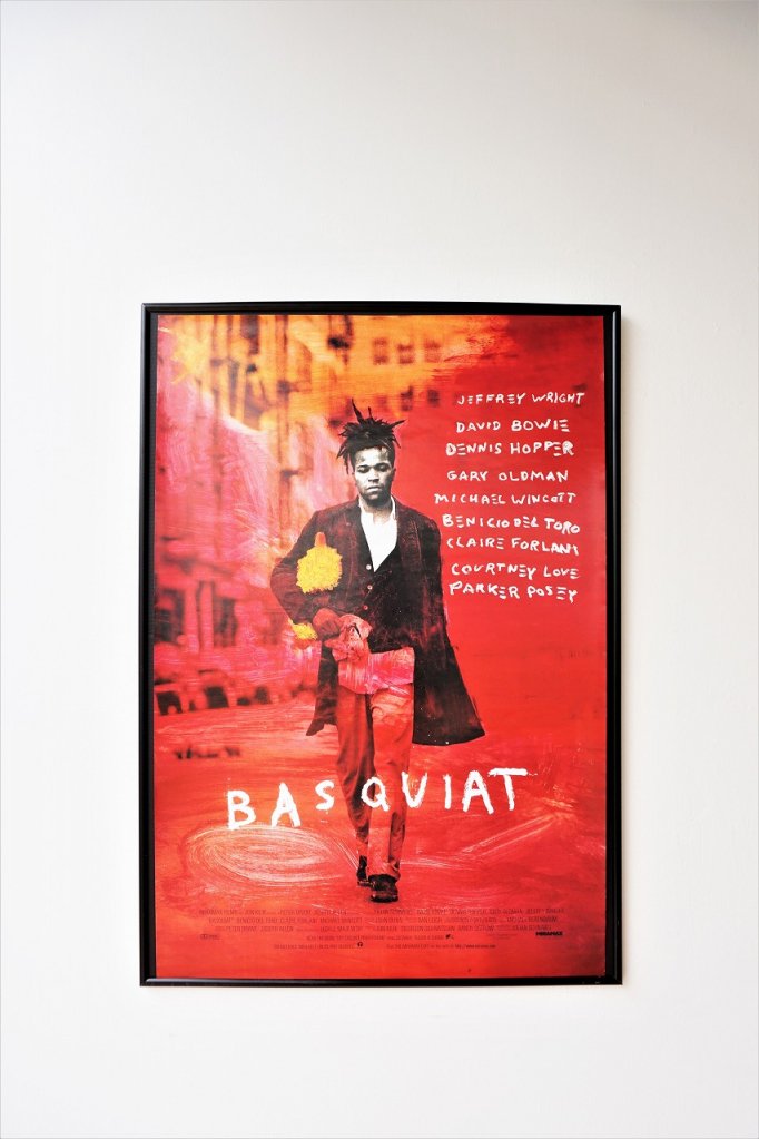 BASQUIAT 額入り ポスター - アンティーク、ビンテージのインテリア