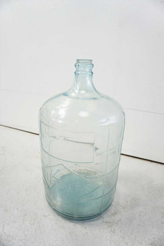 glass sparkletts bottle