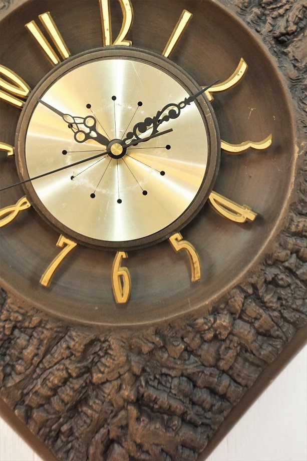 1960-70's Burwood社製 ヴィンテージ ウォールクロック - アンティーク、ビンテージのインテリア家具や雑貨、店舗什器の通販ならWANT  ANTIQUE LIFE STORE - インテリア時計