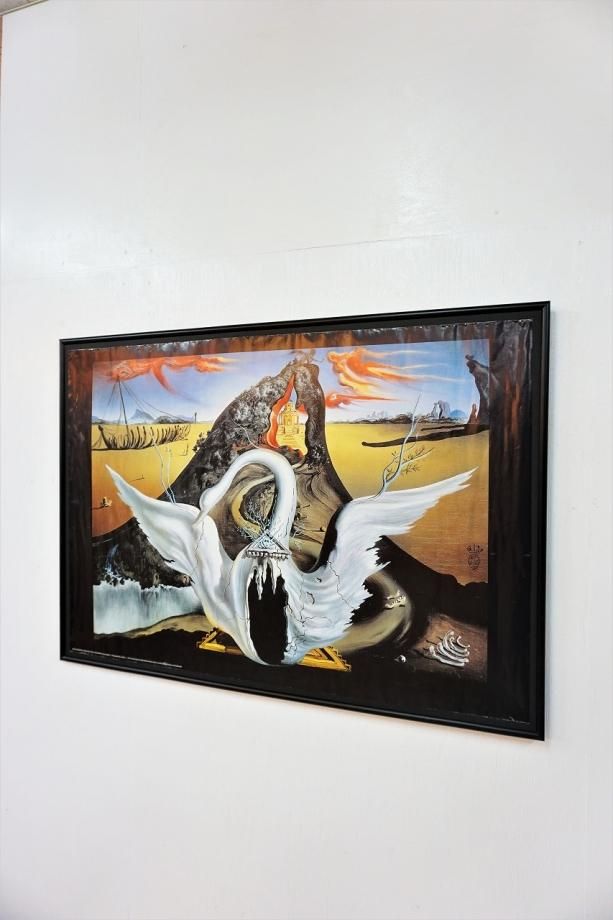 【額縁付き】 Salvador Dali ダリ A2ポスター ① 新品☆額縁付アートポスター☆サルバドール・ダリ☆Salvador
