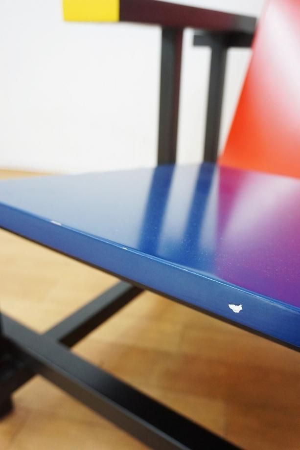 Gerrit Thomas Rietveld レッド＆ブルーチェア - アンティーク