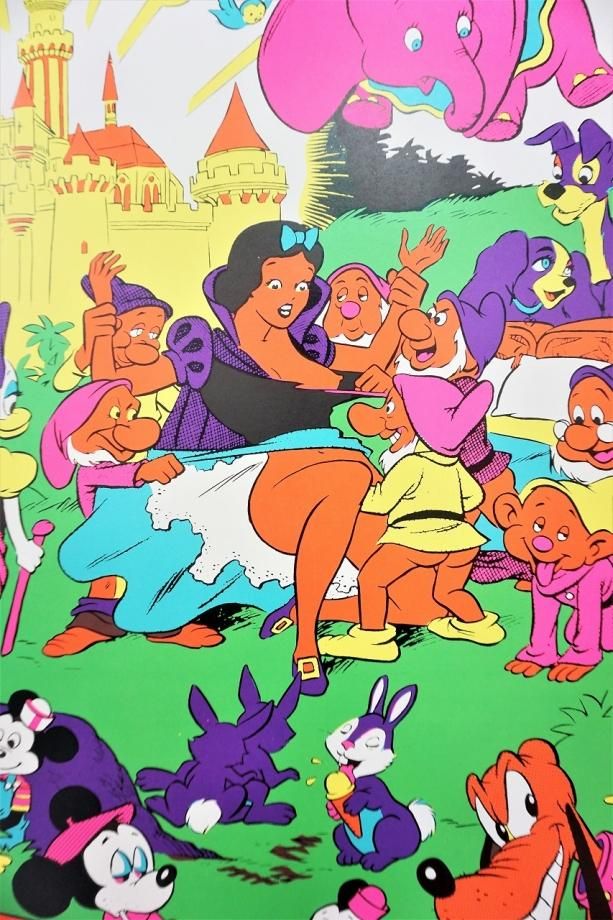 1960-70's ヴィンテージ The Disneyland Memorial Orgy 額入りポスター 