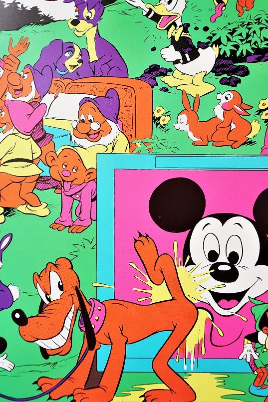 1960-70's ヴィンテージ The Disneyland Memorial Orgy 額入りポスター 