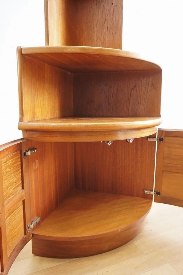 1960's ヴィンテージ ウッド コーナーシェルフ - アンティーク
