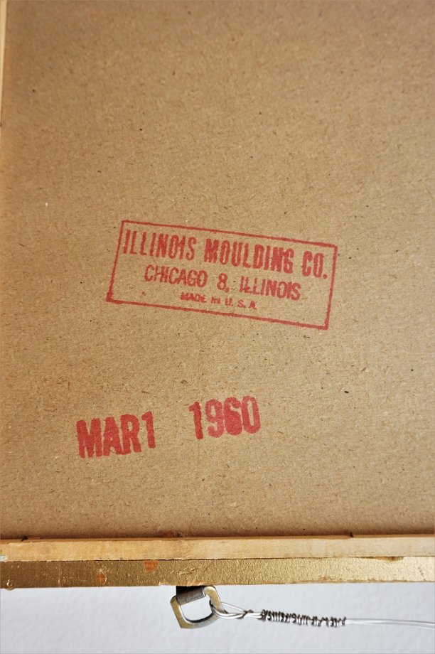 1960's Illinois Molding社製 ヴィンテージ シャドーボックス 