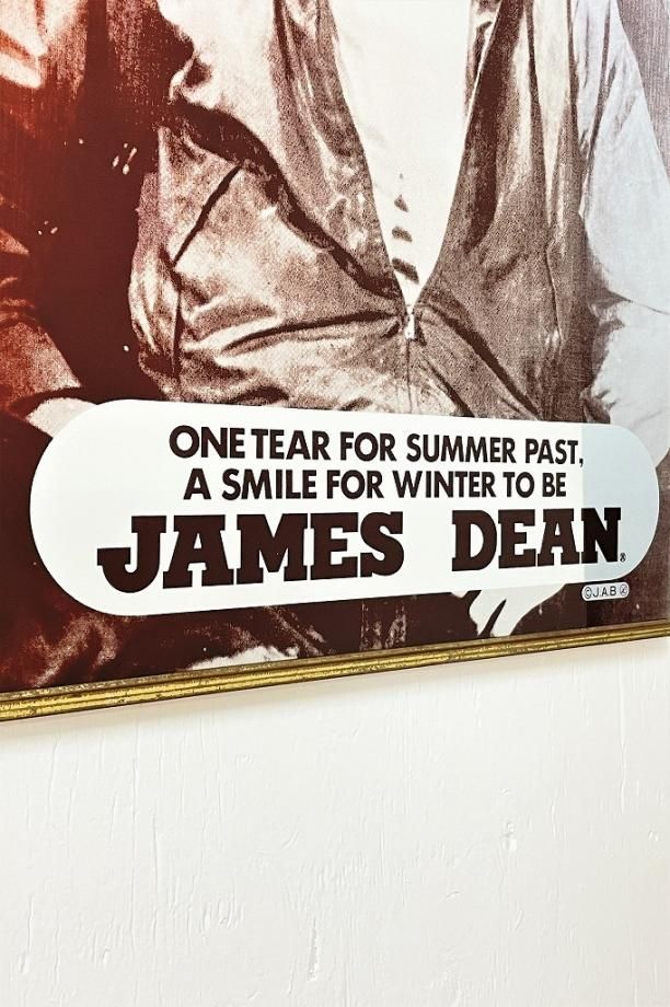 ヴィンテージパブミラー　 ジェームスディーン ヴィンテージ James Dean パブミラー - アンティーク