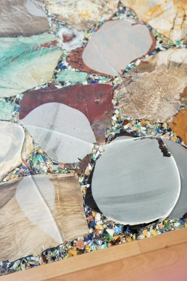 1950-60's ヴィンテージ 　レジントップテーブル 1950-60's ヴィンテージ レジントップ サイドテーブル - アンティーク