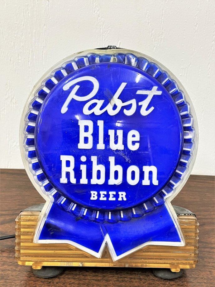 1960-70's ヴィンテージ Pabst Blue Ribbon テーブルランプ