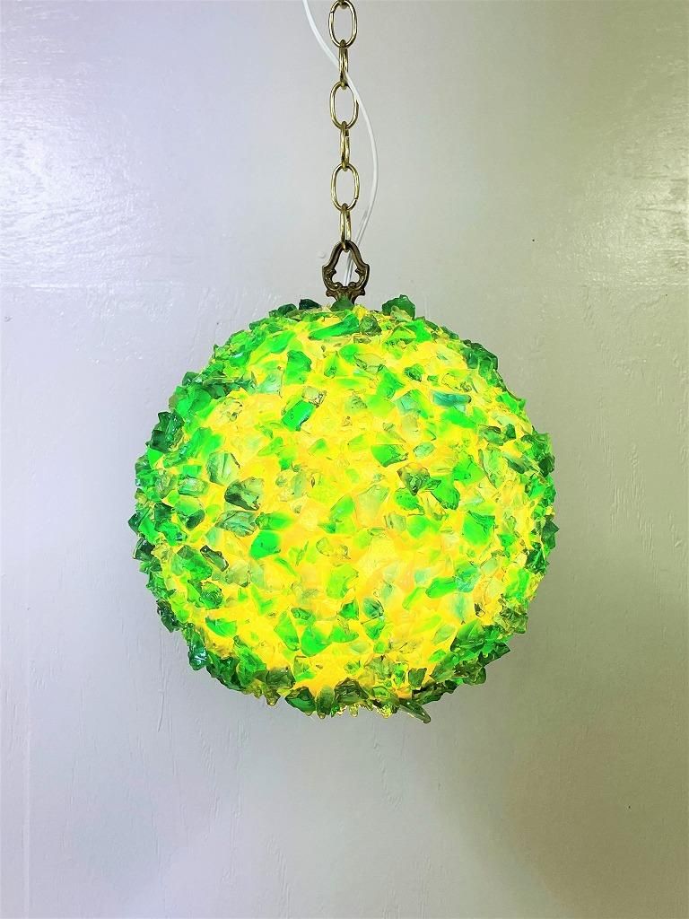 1960-70's ヴィンテージ アクリルシェード ペンダントランプ 1960-70's ヴィンテージ アクリルシェード ペンダントランプ