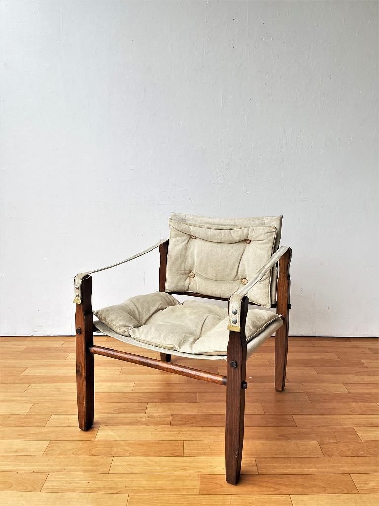 品数豊富！ レア 《eilersen》Safari Chair アイラーセン サファリ