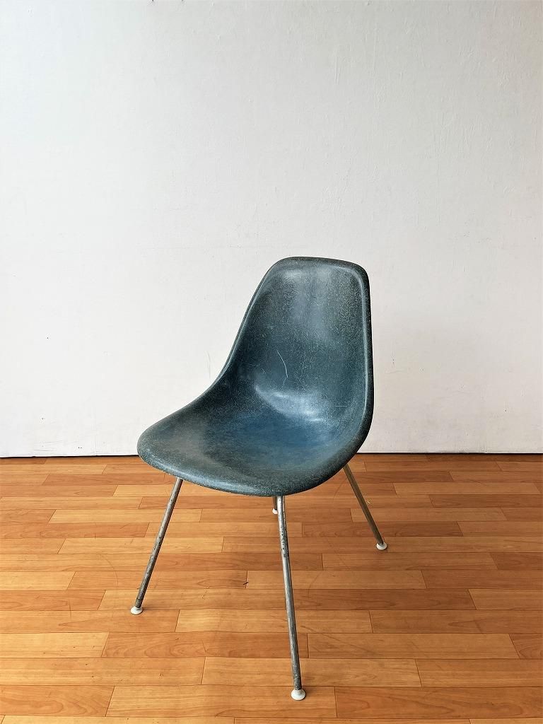 1950-70's Herman Miller イームズ Hベース サイドシェルチェア 