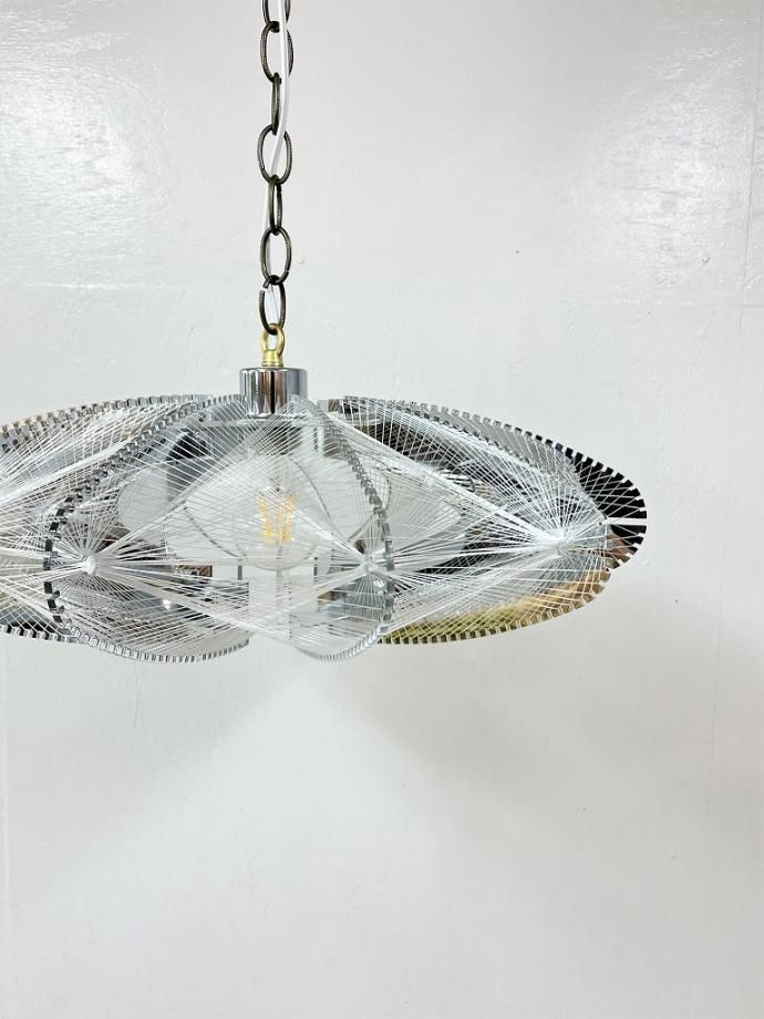 1960's ヴィンテージ ストリングス ペンダント ランプ - アンティーク