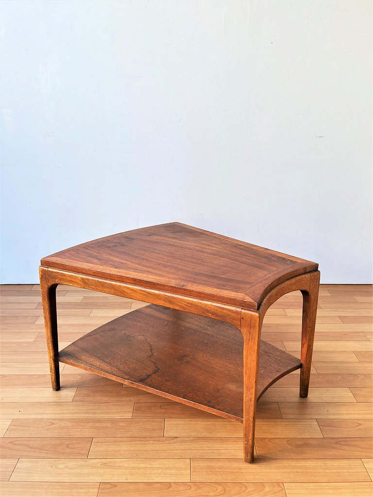 1960's LANE社製 ヴィンテージ ウッド サイドテーブル - アンティーク