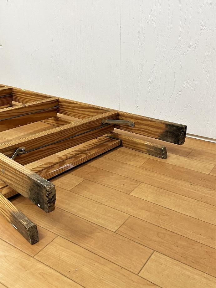 アンティーク家具　木製ラダー　輸入品　はしご ヴィンテージ Keller社製 ウッド ラダー / はしご - アンティーク