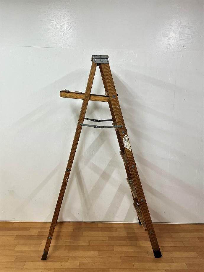 アンティーク家具　木製ラダー　輸入品　はしご ヴィンテージ Keller社製 ウッド ラダー / はしご - アンティーク