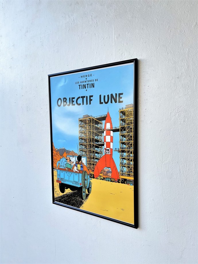 メール便無料】 TINTIN/タンタンのポスター ２００６年パリ 
