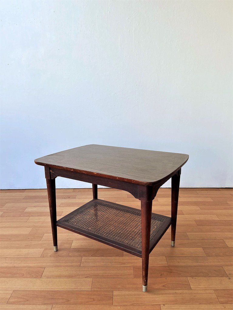 1950-60's B.P. John社製 ヴィンテージ ウッド サイドテーブル