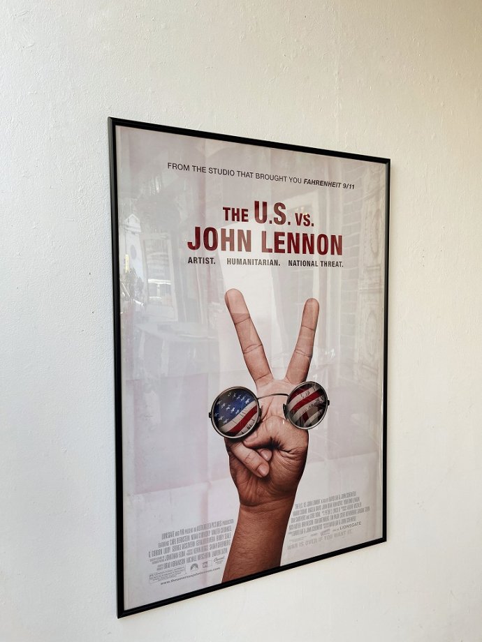 The U.S. vs. John Lennon 額入りポスター - アンティーク、ビンテージのインテリア家具や雑貨、店舗什器の通販ならWANT  ANTIQUE LIFE STORE
