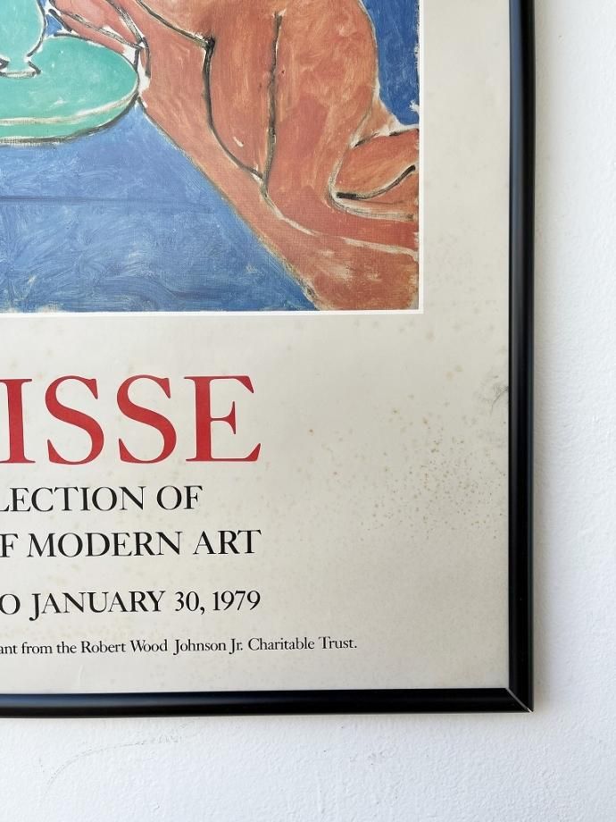 アンリ・マティス、金魚、希少な額装用画集より、新品高級額装付、状態良好 アンリ・マティス、金魚、希少な額装用画集より、新品高級額装付