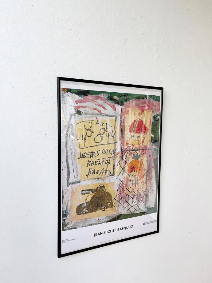 Jean-Michel Basquiat 額入りポスター - アンティーク、ビンテージの ...