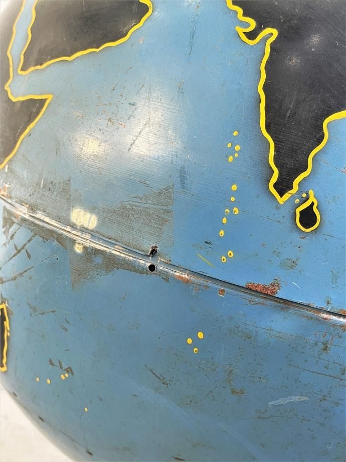 60s ビンテージDENOYER GEPPERT社製 地球儀 アメリカン雑貨 1967 dated Space Age Denoyer-Geppert terrestrial Globe with