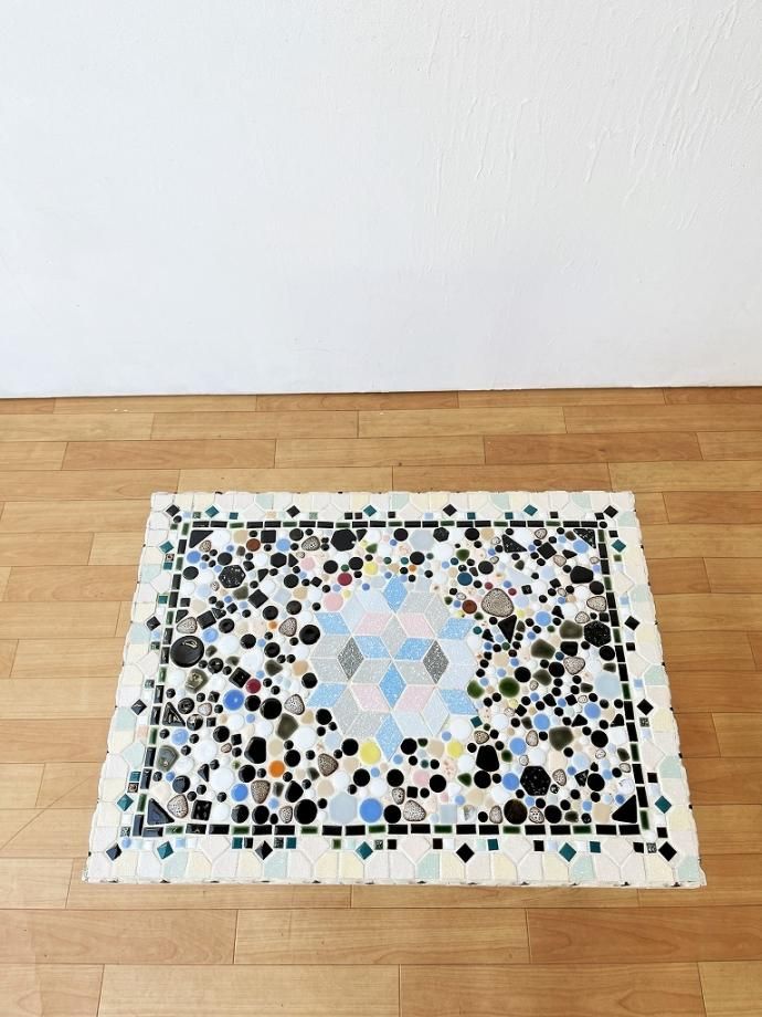 ヴィンテージ 1950's タイルテーブル 1950's ヴィンテージ タイルトップ サイドテーブル