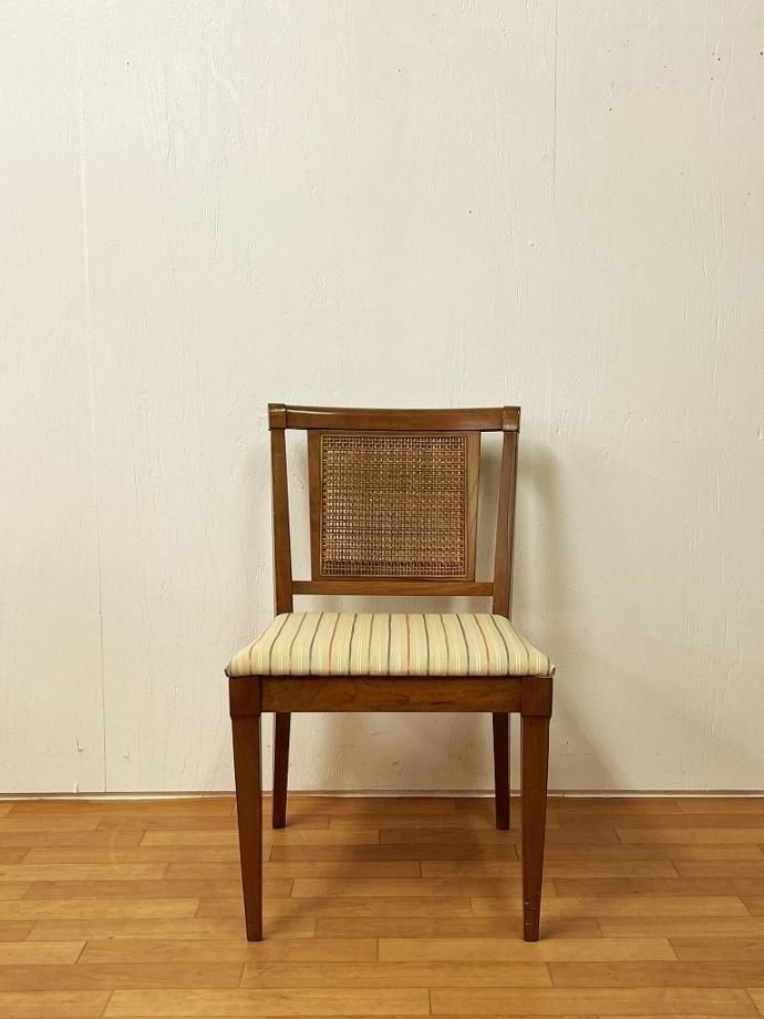 ファブリックダイニングチェア① 1960-70's Century furniture 社製 ヴィンテージ ファブリック