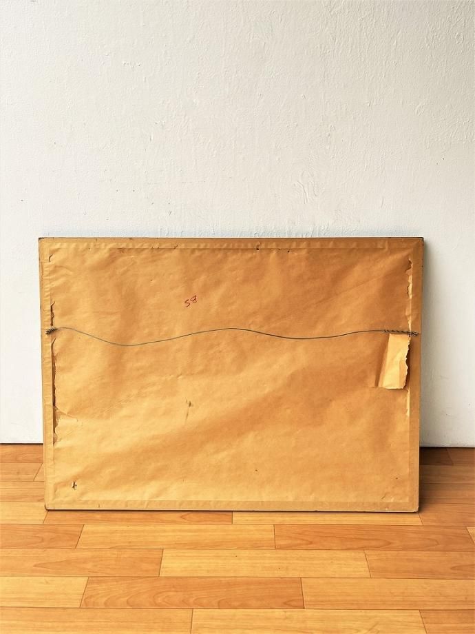 1980's ヴィンテージ Michael Leu 額入り ポスター