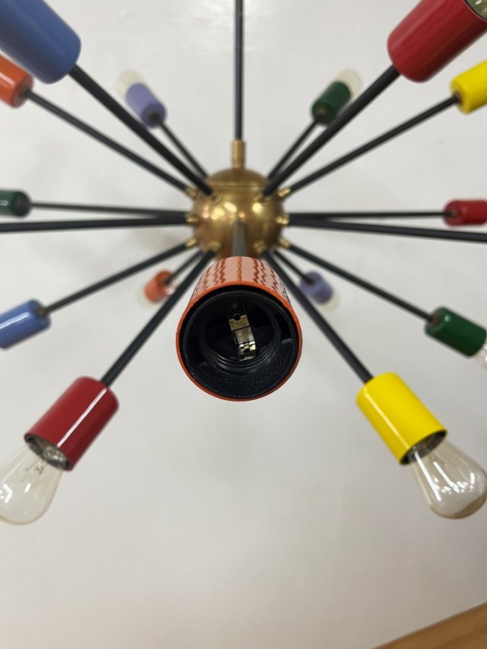 18灯 スプートニク ランプ - アンティーク、ビンテージのインテリア 
