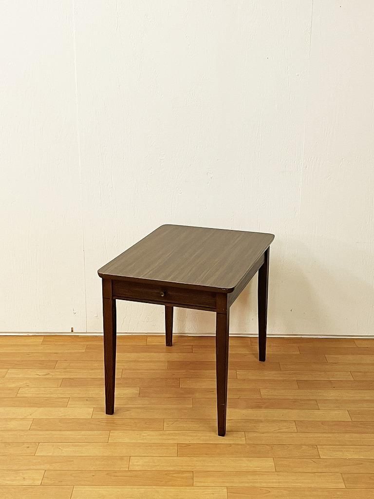 saikorokoro table☆ vintage wood☆サイドテーブル-