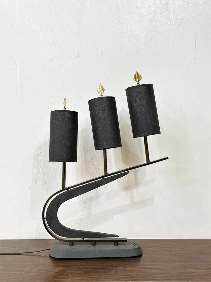 ヴィンテージ　スワロフスキーテーブルランプ 1950's ヴィンテージ マジェスティック テーブルランプ - アンティーク