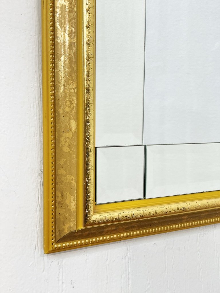 ビンテージ感溢れるゴールドフレームの鏡 | www.kiira.co.za